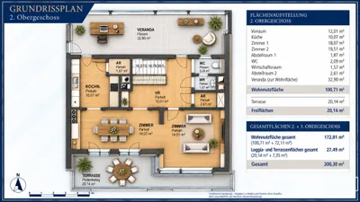 5-Zimmer-Wohnung kaufen in Sankt Pölten Land – 172,81 m², € 895.000 – Bild 20 von 21