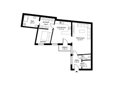 2-Zimmer-Wohnung kaufen in Hallein – 73 m², € 259.000 – Bild 11 von 11