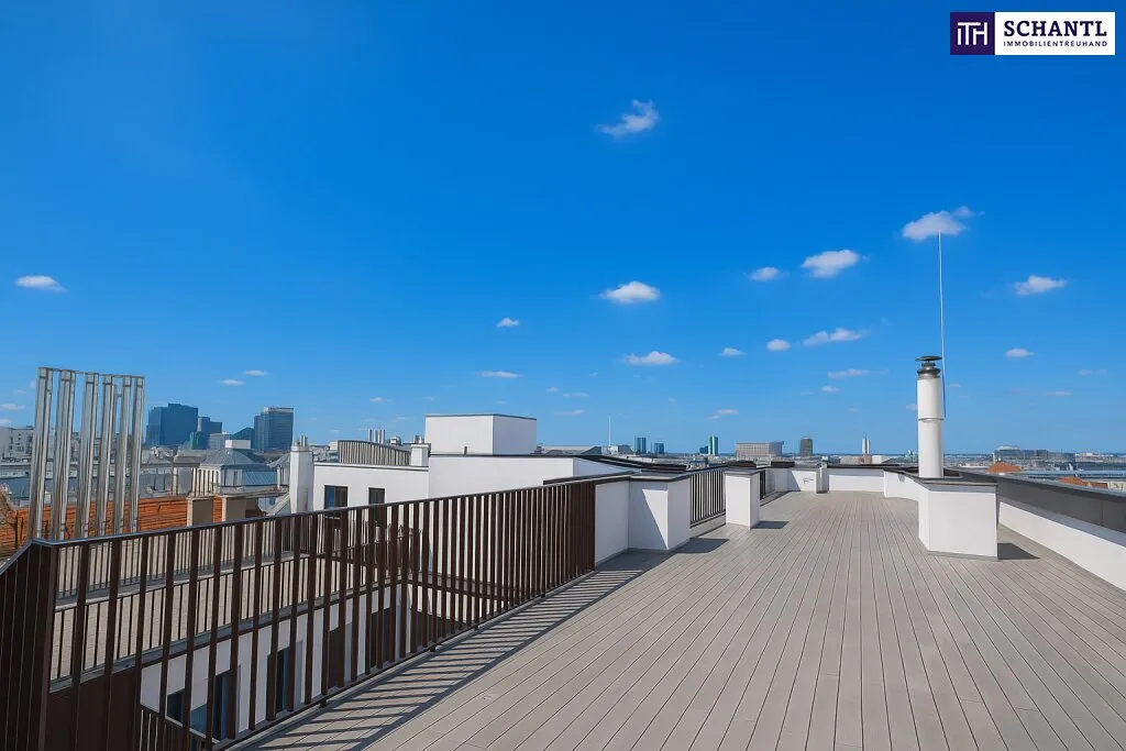 Illustration of Private Rooftops For Luxury Penthouse Apartment Residents