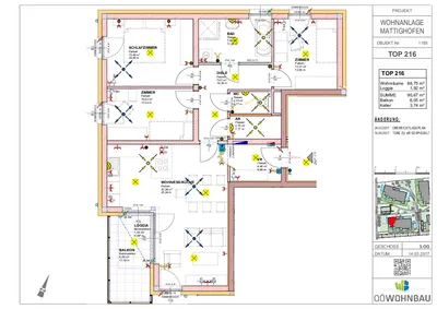 4-Zimmer-Wohnung mieten in Braunau am Inn – 88,75 m², € 917 – Bild 3 von 3