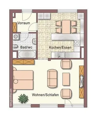 1-Zimmer-Wohnung mieten in Graz – 58,23 m², € 652 – Bild 16 von 16