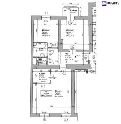 3-Zimmer-Wohnung kaufen in Graz – 70,97 m², € 285.000 – Bild 14 von 16
