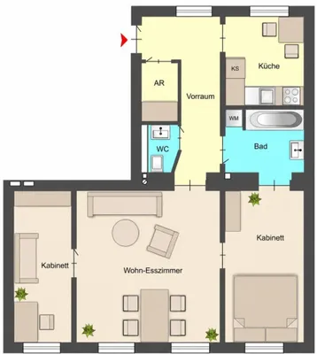 3-Zimmer-Wohnung kaufen in Wien – 61 m², € 219.000 – Bild 11 von 11