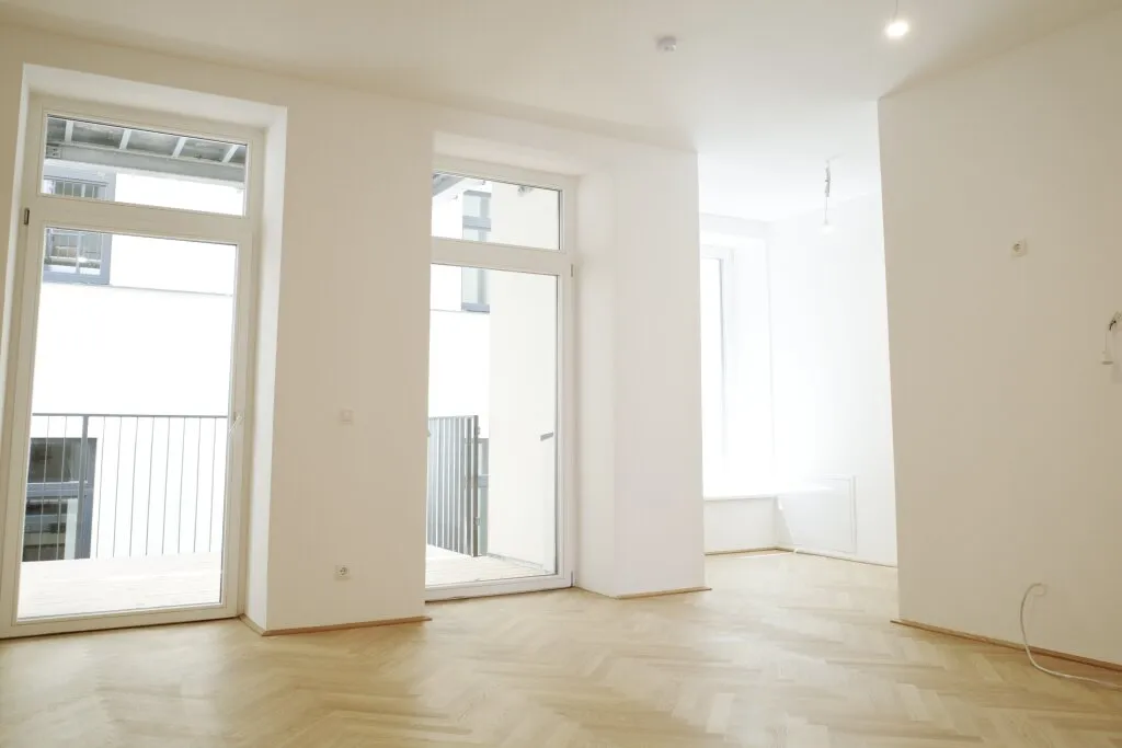 Helle 3 Zi Altbauwohnung im 2 OG mit großer Aussenfläche - Die Schokoladenfabrik - Ansicht 3