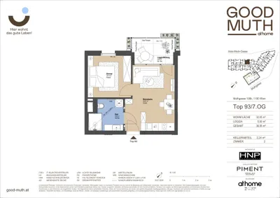 2-Zimmer-Wohnung kaufen in Wien – 32,65 m², € 319.000 – Bild 20 von 20