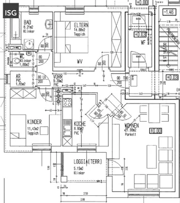 3-Zimmer-Wohnung mieten in Schärding – 81 m², € 734 – Bild 2 von 2