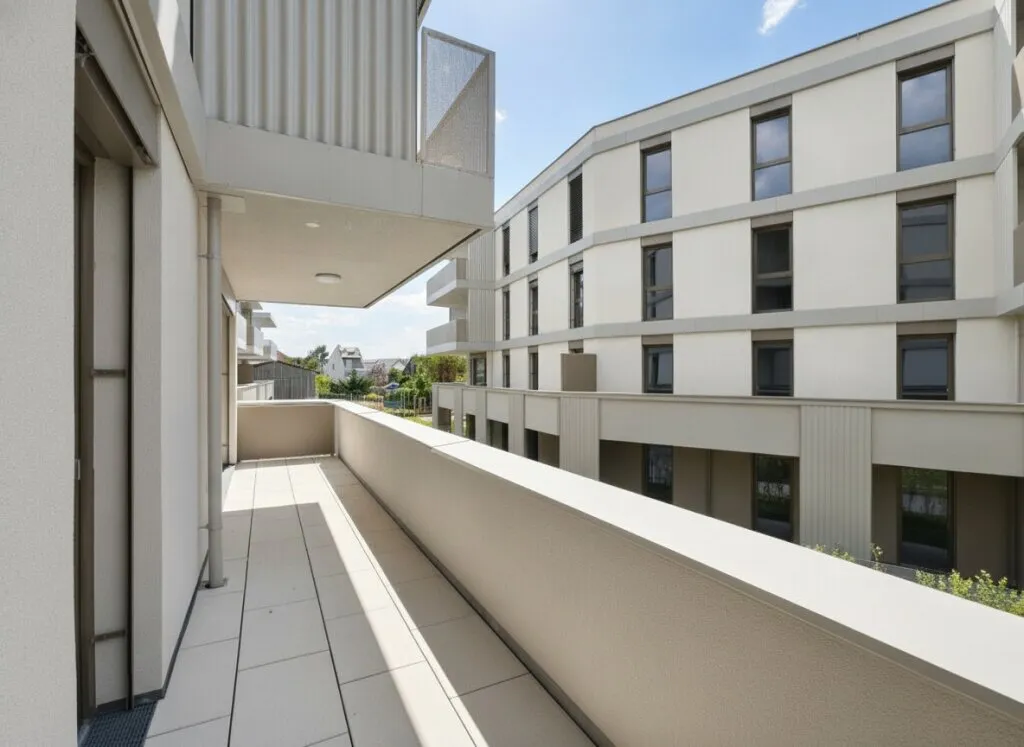 FLORIANI - Quartier am Tullnerfeld - PROVISIONSFREI - Für Sonnensuchende - 2 Zimmer mit West Balkon - Top Anbindung – pohled 3