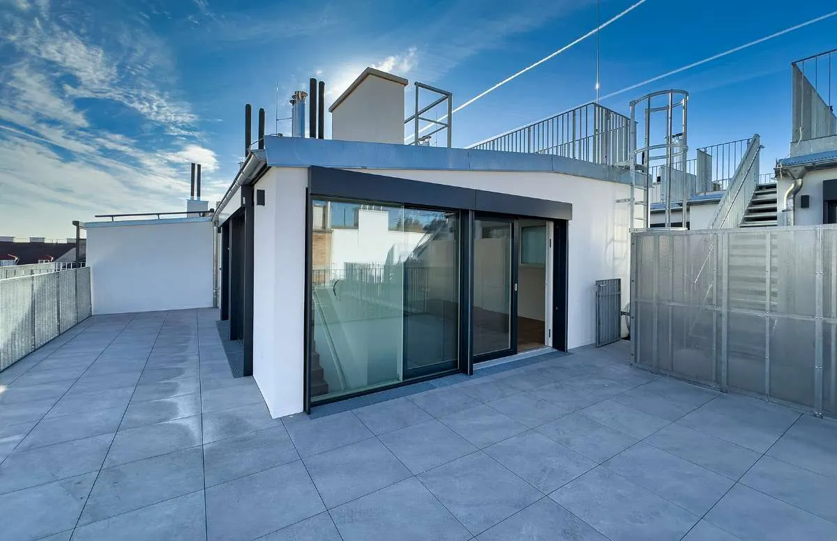 hochwertige Dachgeschosswohnungen 100m² - 200 m² mit großen Terrassen - Wienblick - Widok 3