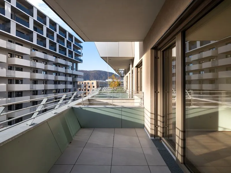 Freifinanzierte 2-Zimmer-Mietwohnung im Green Tower - Widok 2
