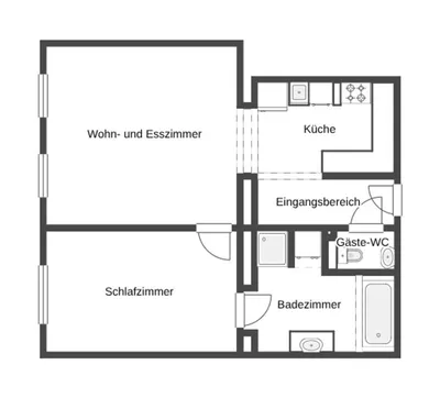 2-Zimmer-Wohnung kaufen in Wien – 59 m², € 349.900 – Bild 16 von 18