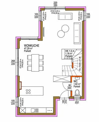 Haus kaufen in Wiener Neustadt Land – 120 m², € 589.000 – Bild 3 von 7