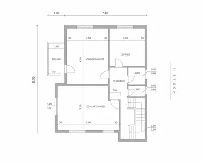 Haus kaufen in Salzburg Stadt – 135,14 m², € 1.190.000 – Bild 10 von 11
