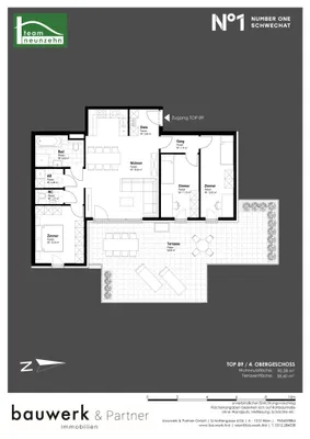 4-Zimmer-Wohnung kaufen in Bruck an der Leitha – 90,28 m², € 646.600 – Bild 16 von 16