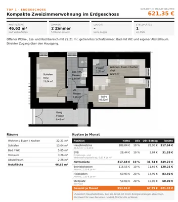Wohnung mieten in Hartberg-Fürstenfeld – Bild 2 von 8