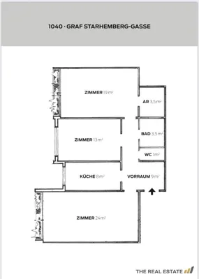 3-Zimmer-Wohnung kaufen in Wien – 81 m², € 565.000 – Bild 9 von 9