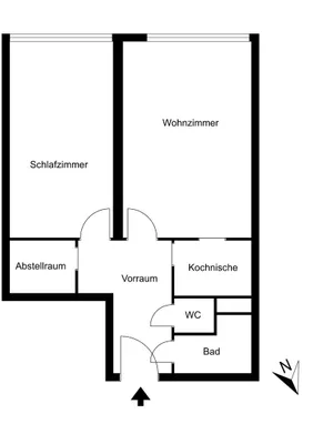 2-Zimmer-Wohnung mieten in Wien – 45 m², € 650 – Bild 10 von 12