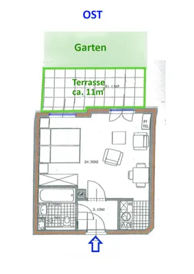 1-Zimmer-Wohnung mieten in Wien – 31,47 m², € 639 – Bild 27 von 27