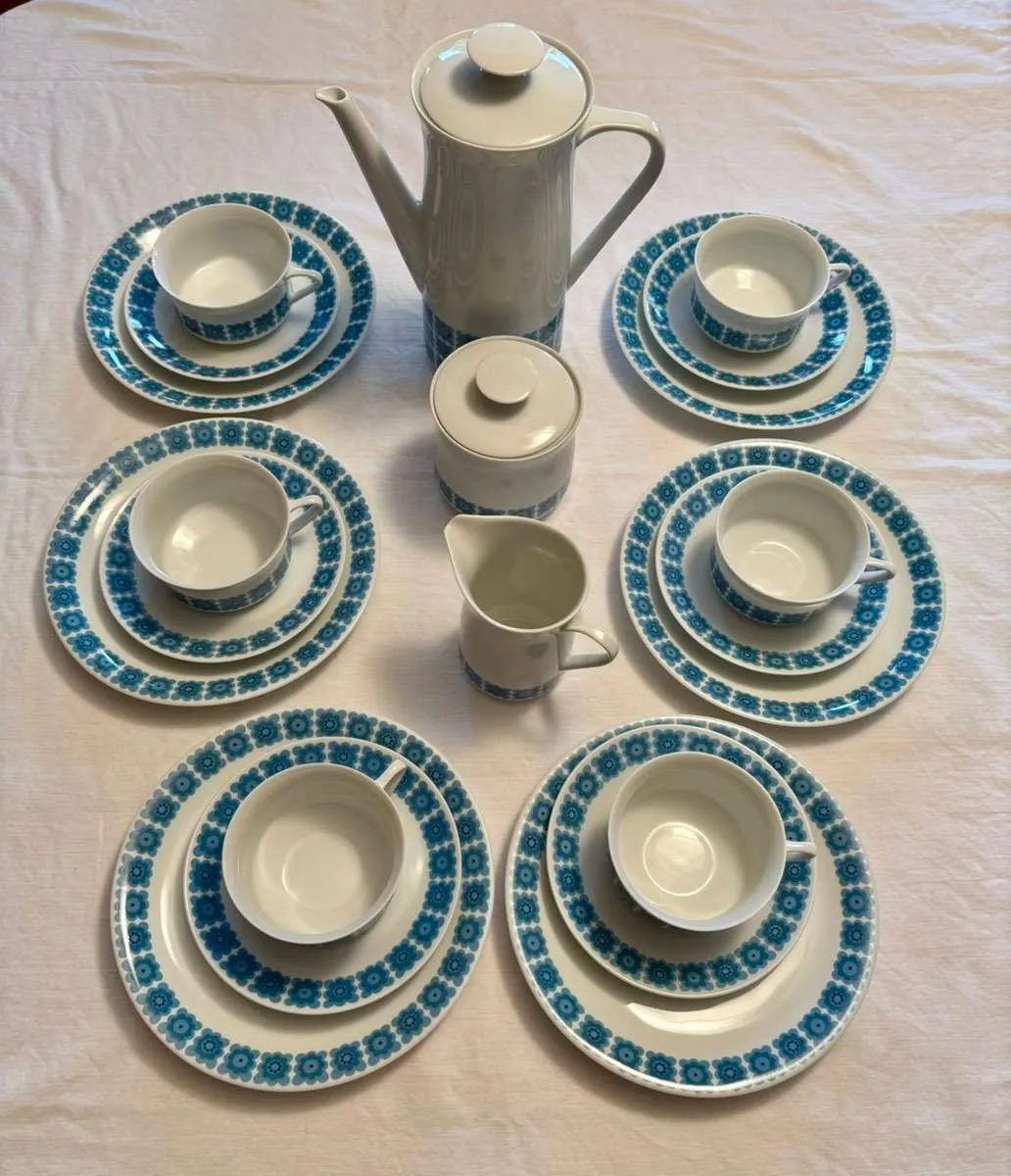 VINTAGE KAFFEESERVICE THOMAS 70er JAHRE KOMPLETT, € 99,- (1120 Wien)