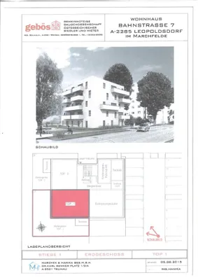 3-Zimmer-Wohnung mieten in Gänserndorf – 70,52 m², € 1.040 – Bild 4 von 5