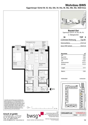 2-Zimmer-Wohnung mieten in Graz – 67,67 m², € 843 – Bild 10 von 10