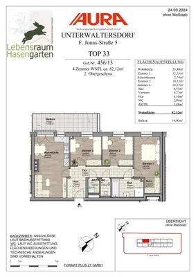 4-Zimmer-Wohnung kaufen in Baden – 82 m², € 369.900 – Bild 17 von 18