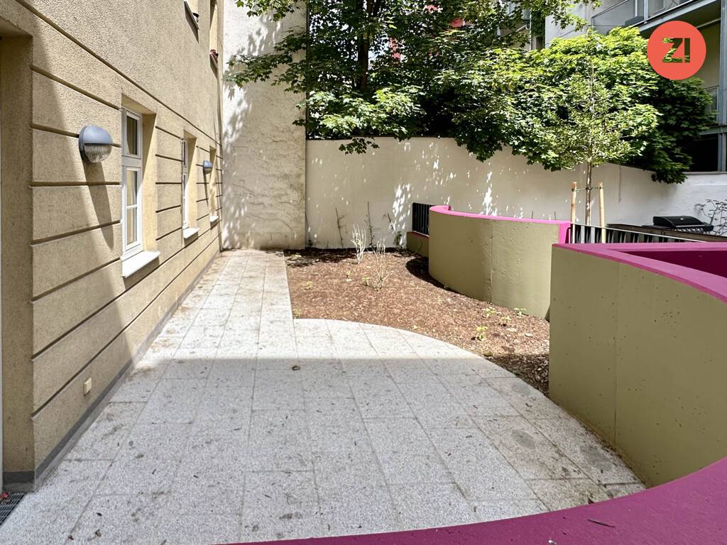 Generalsaniertes 1- Raum Büro mit Terrasse und Garten zum Innenhof im Linzer Zentrum - Ansicht 3