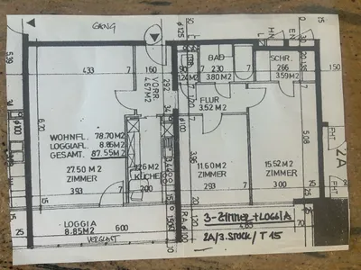 3-Zimmer-Wohnung mieten in Wien – 87 m², € 1.295 – Bild 2 von 25