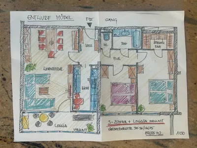 3-Zimmer-Wohnung mieten in Wien – 87 m², € 1.295 – Bild 1 von 25