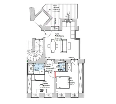 3-Zimmer-Wohnung kaufen in Wien – 58,32 m², € 468.000 – Bild 6 von 8