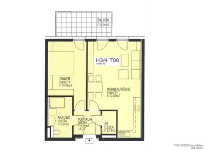 2-Zimmer-Wohnung kaufen in Sankt Johann im Pongau – 54,66 m², € 290.000 – Bild 15 von 15
