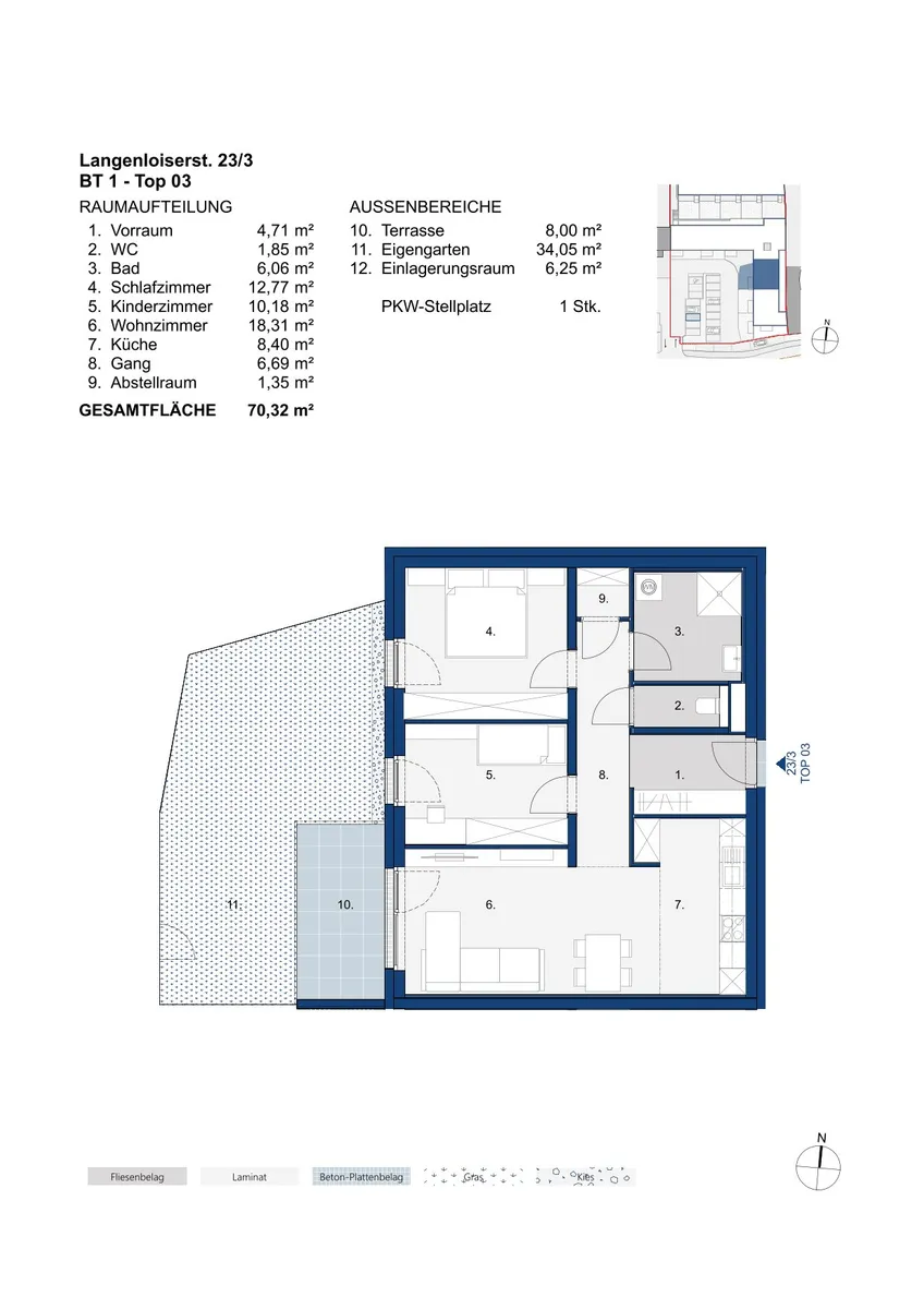 Wohnung – Lengenfeld, Katastralgemeinde Lengenfeld - Ansicht 2