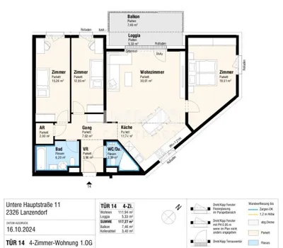 4-Zimmer-Wohnung kaufen in Bruck an der Leitha – 117,27 m², € 495.000 – Bild 8 von 17