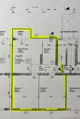 2-Zimmer-Wohnung mieten in Baden – 74,22 m², € 1.087 – Bild 9 von 9