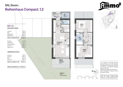 4-Zimmer-Haus kaufen in Klagenfurt Land – 76,56 m², € 476.800 – Bild 8 von 13
