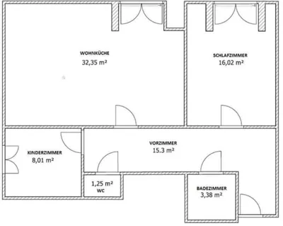 3-Zimmer-Wohnung kaufen in Wien – 76,3 m², € 380.000 – Bild 14 von 14