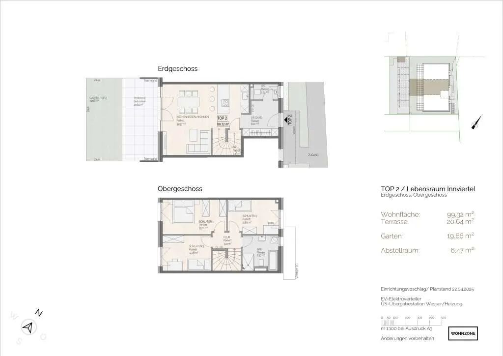 Haus – Lengau, Holz - Ansicht 3