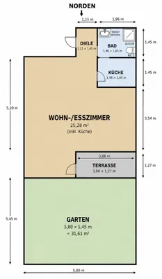 1-Zimmer-Wohnung kaufen in Innsbruck – 30 m², € 319.000 – Bild 12 von 12