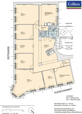 8-Zimmer-Gewerbeimmobilie mieten in Wien – 230 m², € 6.193 – Bild 14 von 15