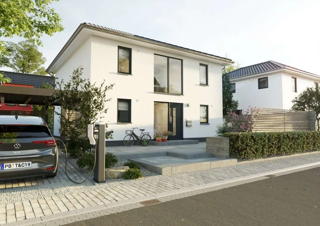 Großzügige Stadtvilla in Massivbauweise Nähe Wolkersdorf (nur mehr 3 Grundstücke verfügbar!) – pohled 2