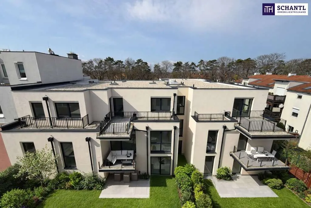 Welch herrlicher Blick ins Grüne!! Eine Ruheoase mit 4 Zimmer und kleiner Terrasse. - Ansicht 2
