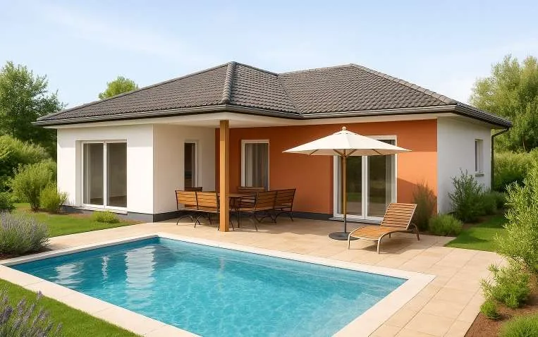 BAUMEISTER-UNIKAT STATT FERTIGHAUS: Aktionshaus SANDRA & Grund monatlich schon ab € 1.979,-* - Ansicht 3