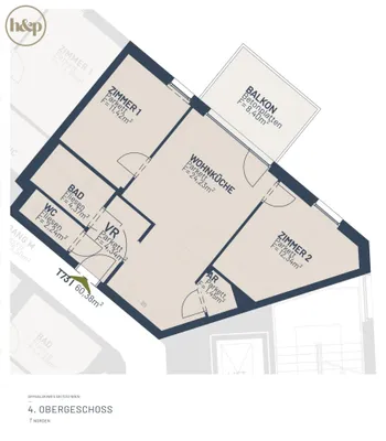 3-Zimmer-Wohnung kaufen in Wien – 60,38 m², € 469.500 – Bild 10 von 15