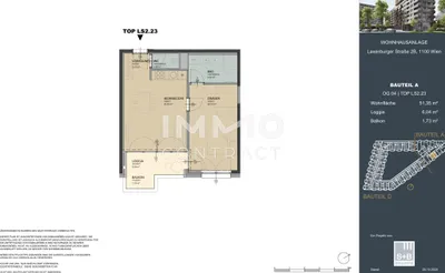 2-Zimmer-Wohnung kaufen in Wien – 51,09 m², € 333.000 – Bild 13 von 13