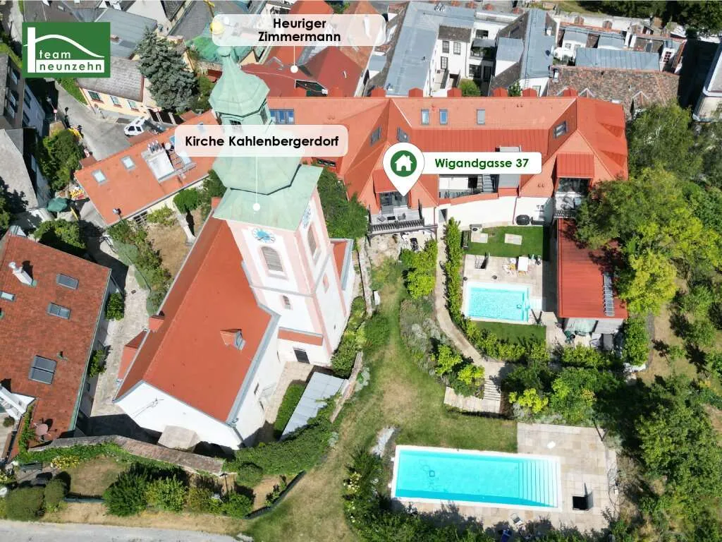 Traumhafte 3-Zimmer-Wohnung in 1190 Wien - Ruheoase in Toplage. - WOHNTRAUM - Ansicht 2