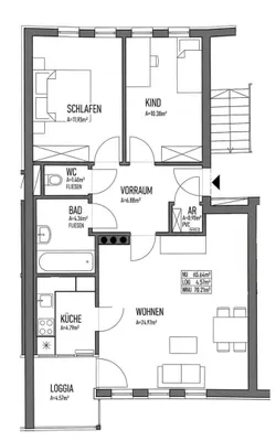 3-Zimmer-Wohnung kaufen in Linz – 65,64 m², € 279.000 – Bild 11 von 11