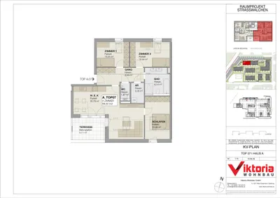4-Zimmer-Wohnung mieten in Salzburg-Umgebung – 89,5 m², € 1.898 – Bild 3 von 6