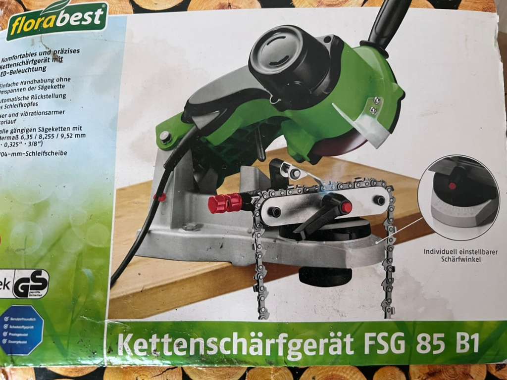 Florabest Kettenschärfgerät neu