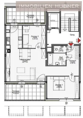 3-Zimmer-Wohnung mieten in Wien – 90 m², € 1.899 – Bild 12 von 15