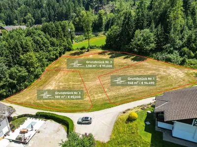 Grundstück kaufen in Klagenfurt Land – 971 m², € 89.000 – Bild 3 von 9