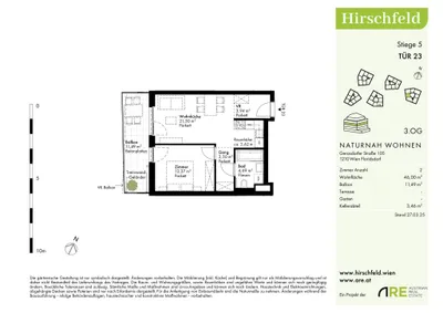 Immobilie kaufen in Wien – 46 m², € 247.000 – Bild 13 von 14